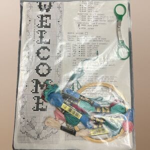 Cross-stitch Welcome Pattern #2911